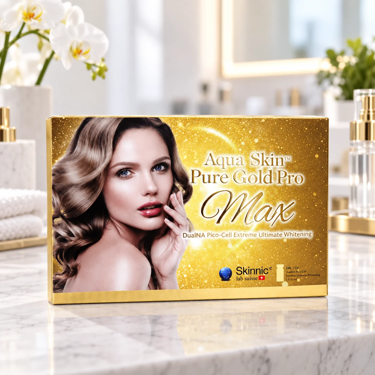 Aqua Skin Pure Gold Pro Max - Ultimate Whitening