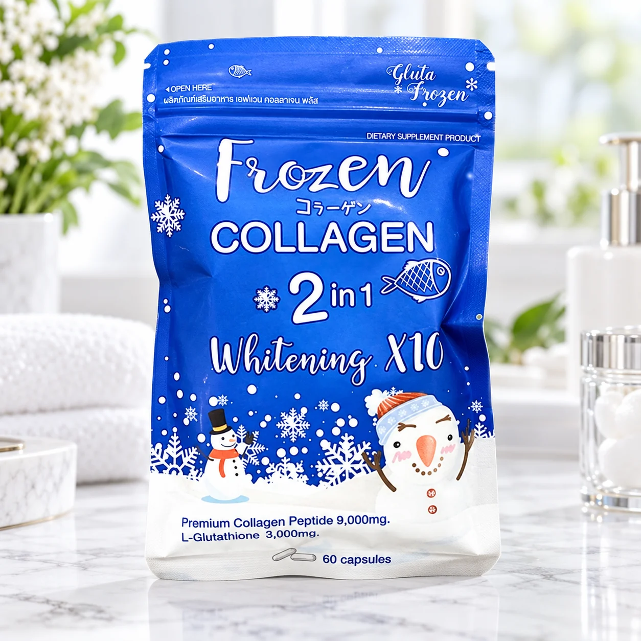 Gluta Frozen Full Body Whitening Capsules