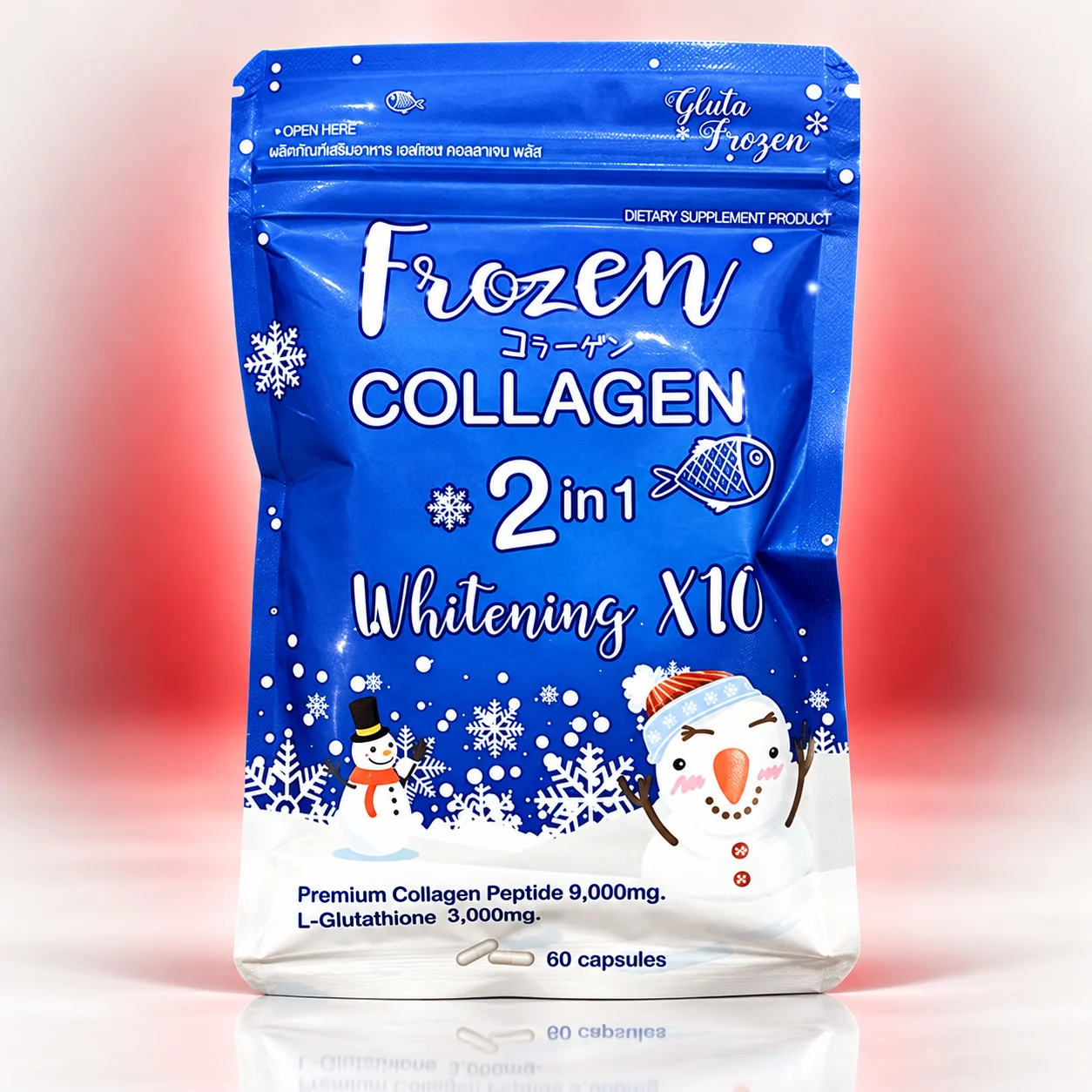 Gluta Frozen Full Body Whitening Capsules