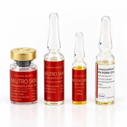 Neutro Skin Pomegranate Injections + Roche Vitamin C+ Gluta Frozen Capsules